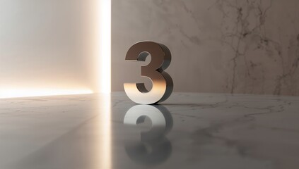Number cube displaying its mirrored image on December 16
