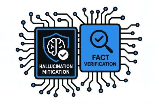 Advanced techniques for hallucination mitigation and fact verification in artificial intelligence highlighting the intersections of cognitive science and digital innovation