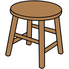 Cartoon Wooden Chair