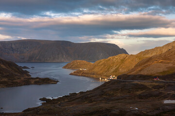 Kamøyvær, a remote fishing community on the island of Magerøya, Nordkapp, Finnmark, Northern Norway