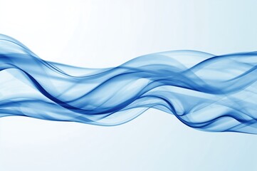 Fototapeta premium Refreshing cool breeze from an air conditioning unit. Stream of pure, fresh airflow. Targeted wind movement. Set against a transparent backdrop.