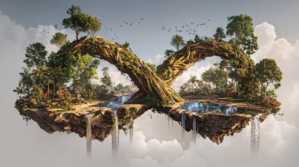 Infinity Island Jungle Bridges