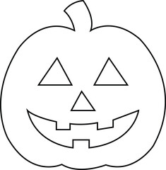 vector halloween pumpkin