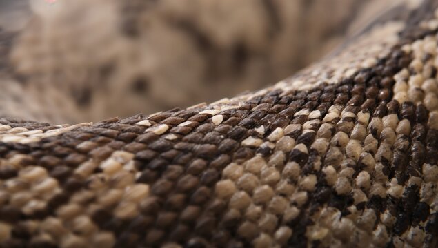 Detailed view of reptile scales