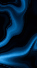 abstact dark blue and black fluid motion background