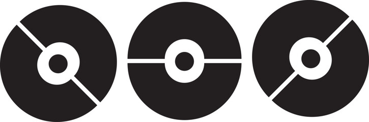 pokeball icon flat vector. Pokeball icon on a transparent background  © MDneamul