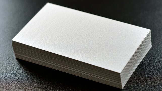 Clean and direct, a plain business card focuses on essential information, creating a refined impression that speaks of reliability.
