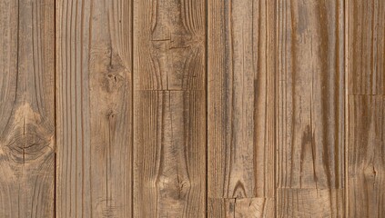 Naklejka premium Detailed view of coarse grain on vertically aligned knotty wooden boards