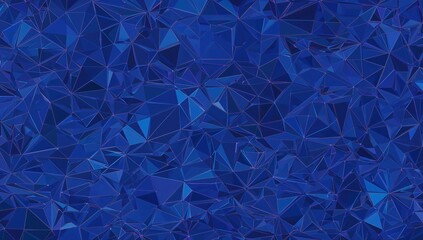 Obraz premium Abstract futuristic low poly design