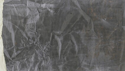 Naklejka premium Worn and weathered plastic packaging with a distressed grunge overlay