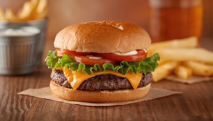 Tasty Cheese Burger