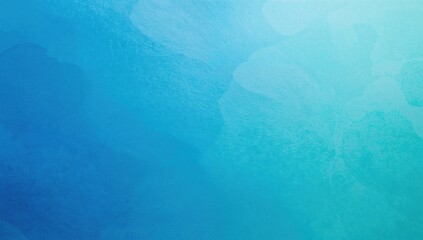 High-resolution blue and turquoise paper backdrop from above with empty space