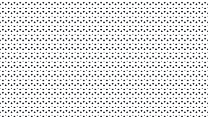 Black triangles of different sizes on a transparent background, geometric abstract pattern.