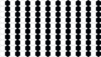 Seamless geometric pattern. Abstract pattern of hexagons on a transparent background.