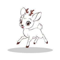 Cartoon Deer