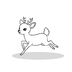 Cartoon Deer