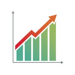 Fototapeta premium Graph Chart Icon 01