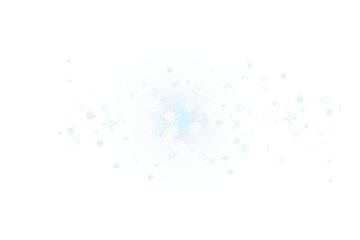 Realistic snow background PNG, falling flakes transparent texture
