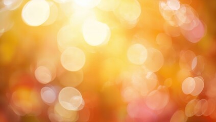Obraz premium Sunny Bokeh with Abstract Blur Effect