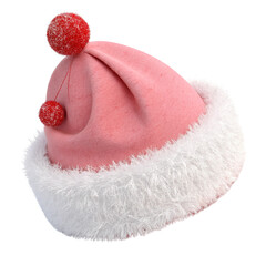 Santa Claus hat isolated