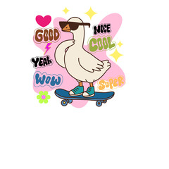 Duck With Style  © MarjoAdi