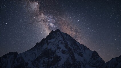The Milky Way Glowing Bands