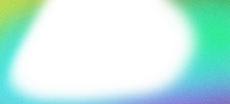 Abstract gradient blur effect with dark center and vibrant colors isolated on transparent background