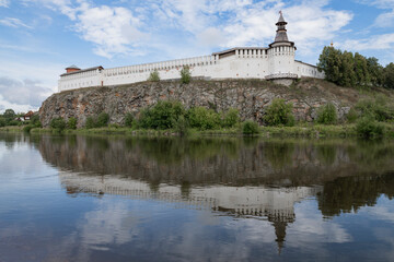 The ancient Kremlin of the Verkhoturye. Sverdlovsk region, Russia
