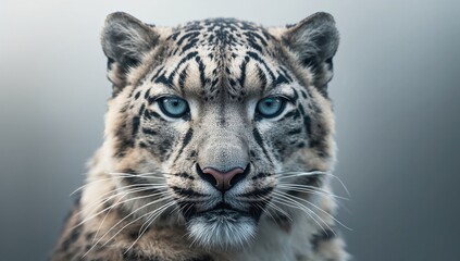 Fototapeta premium Portrait of a majestic spotted big cat