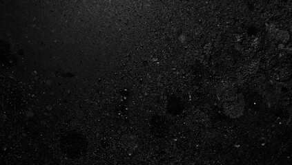 Obraz premium Dark porous foam texture background with absorbent surface