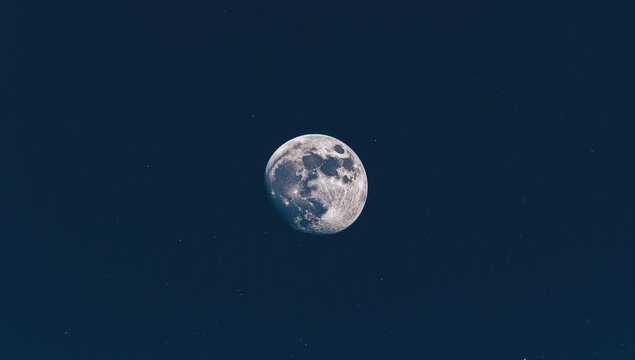 A breathtaking full moon appeared overhead