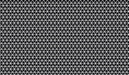 Pattern of black triangles on a white background, simple geometric abstract design.