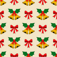 Classic Christmas Seamless Patterns