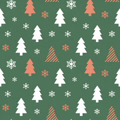 Classic Christmas Seamless Patterns