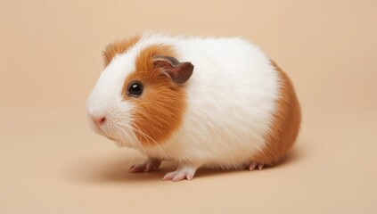 Fototapeta premium Small pet rodent known as a guinea pig