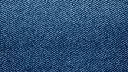 Classic blue denim fabric background for textile and design projects