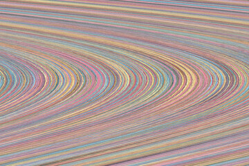 Colorful abstract background with curved lines and a vibrant textured pattern