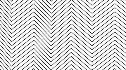 Chevron line pattern in black geometric zigzag design