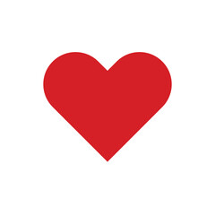 Share the love with this vibrant red heart, perfect for Valentine's Day designs, romantic gestures, or expressing heartfelt emotions in your projects