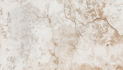 Fototapeta premium Textured white wall with dirt marks - grungy backdrop