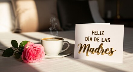 Pastel Floral Design for Mother’s Day Delicate Spanish Greeting Art feliz dia de las madres