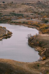 The amazing scenery of autumn on the vast grasslands of Inner Mongolia, China