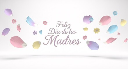Luxury Botanical Illustration for Mother’s Day Celebration Spanish Edition