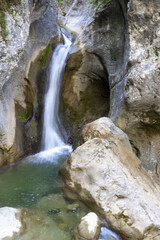 Wasserfall in den Alpen