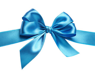 blue ribbon, satin ribbon, shiny ribbon, decorative bow, gift bow, present bow, celebration ribbon, luxury ribbon, elegant bow, glossy ribbon, isolated ribbon, black background, festive decoration,