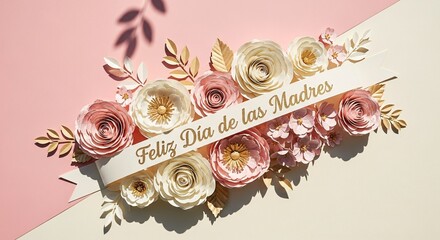 Luxury Botanical Illustration for Mother’s Day Celebration Spanish Edition