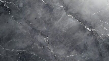 Luxurious dark grey marble texture with prominent white veining, offering a sophisticated natural stone background. Ideal for elegant interior design, architectural concepts, and premium branding d