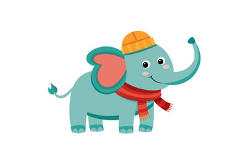 elephant design vecor on white background