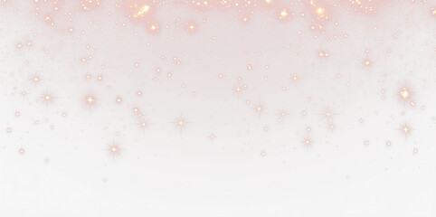 Soft pink and white sparkling background overlay with shimmering stars and gentle bokeh effect, perfect for creating dreamy and whimsical designs or enhancing visual storytelling