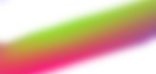 Diagonal gradient of vibrant pink yellow and green pixels across a dark canvas isolated on transparent background